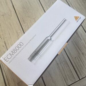 Behringer ECM8000 ultra linear measurement condenser Microphone NEW